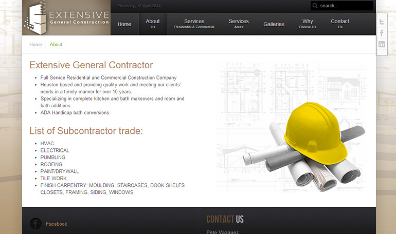 Extensive Construct