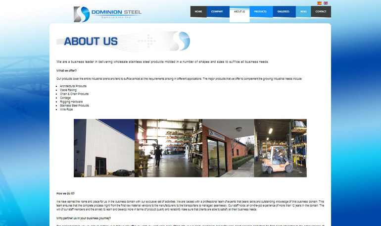 Dominion Steel Specialties Inc.