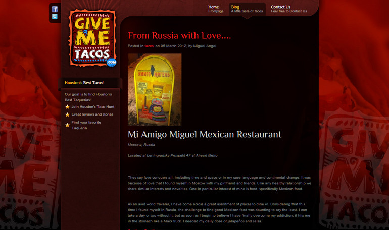 Give Me tacos