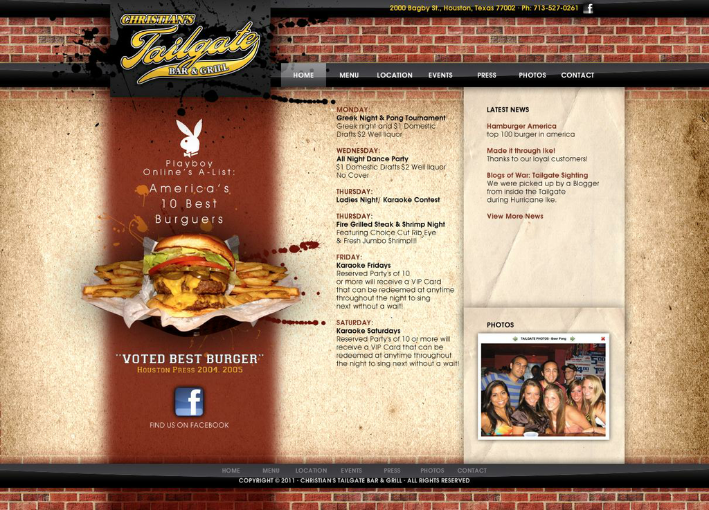 Christian’s Tailgate